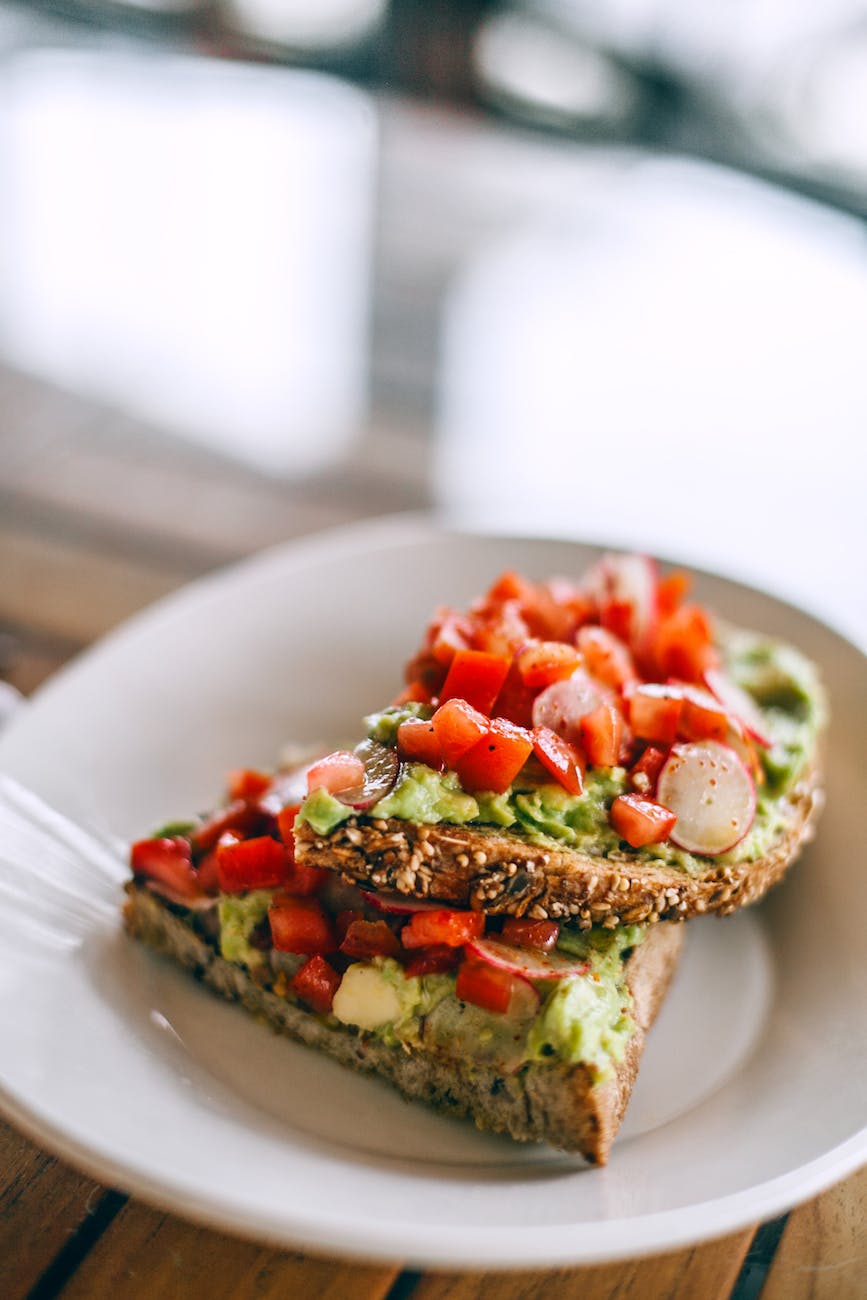 Mediterranean Avocado Bruschetta